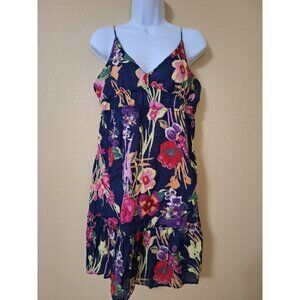 American Eagle Outfitters Dress Y2K Floral Babydoll‎ SZ 16 Girls Spaghetti Strap